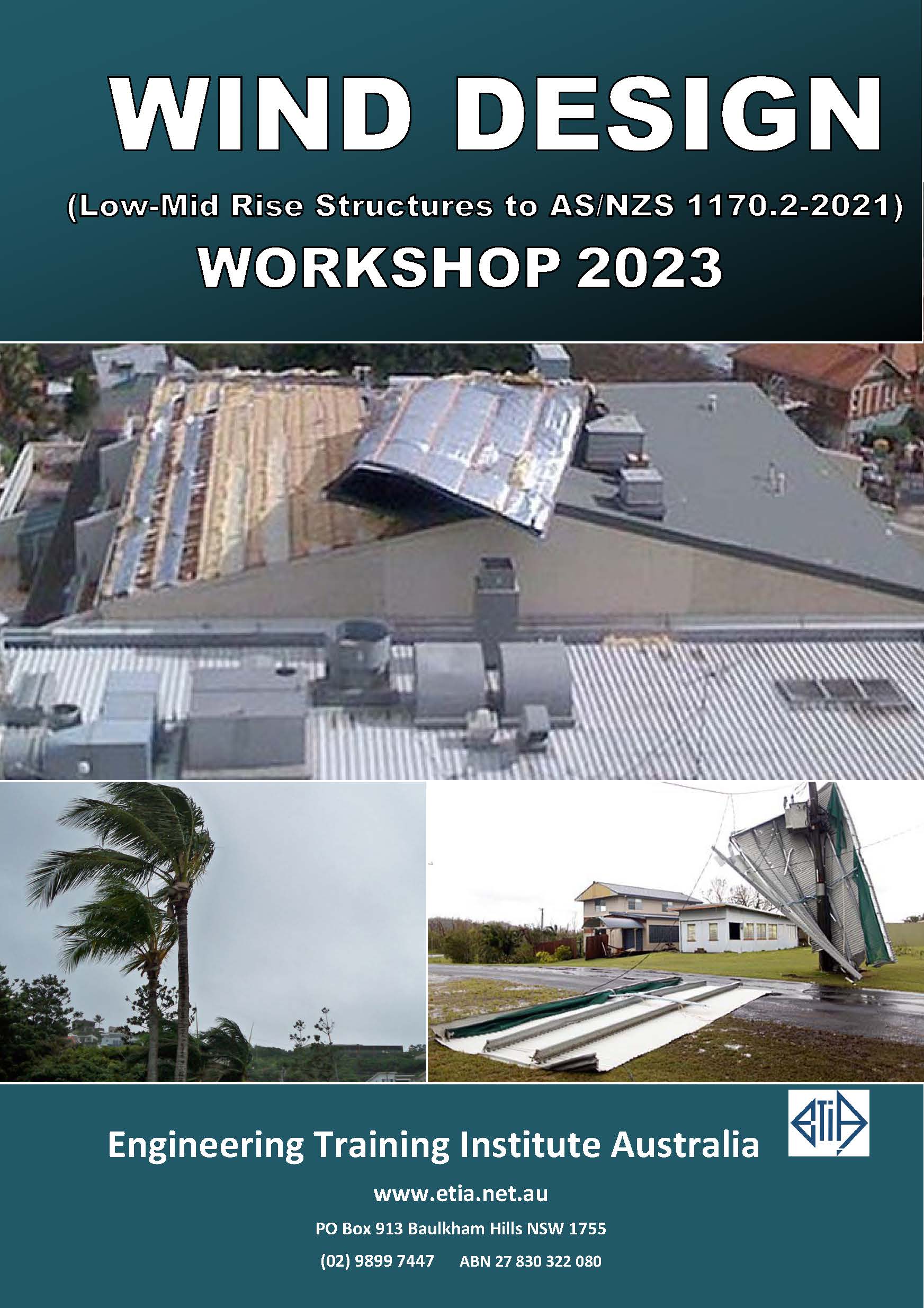 2023 COURSE NOTES - Wind Design Workshop: Low and Medium Rise Structures