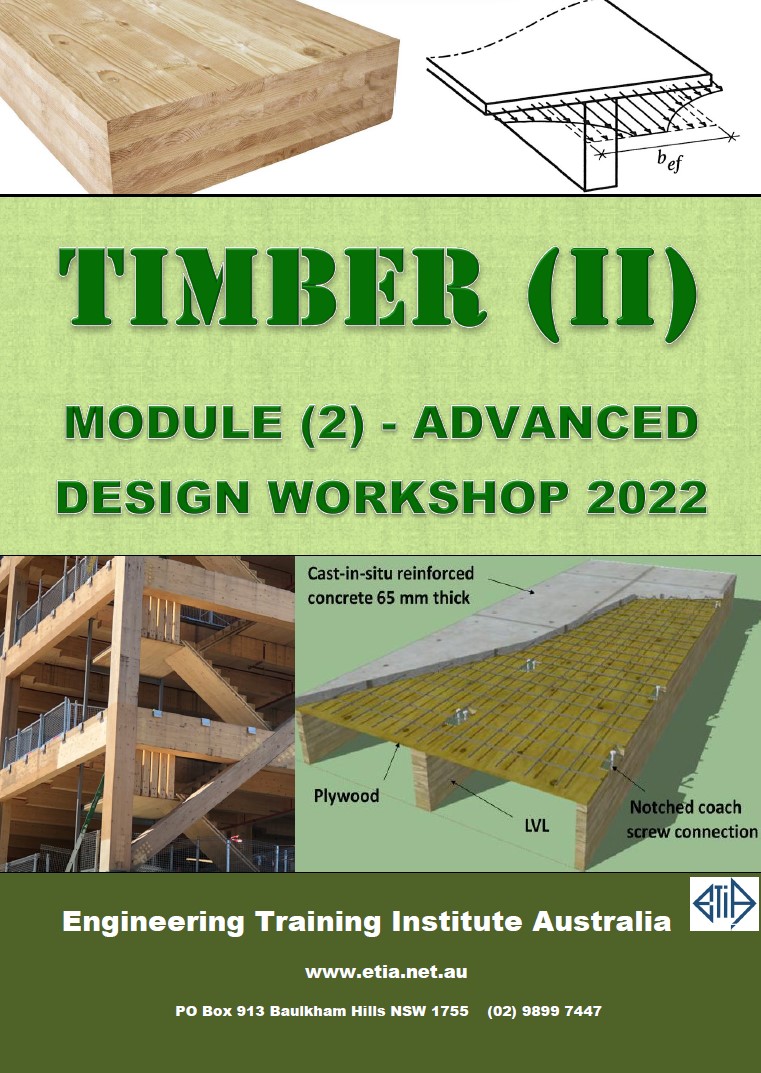 2022 COURSE NOTES - Timber Design Workshop: Module Two